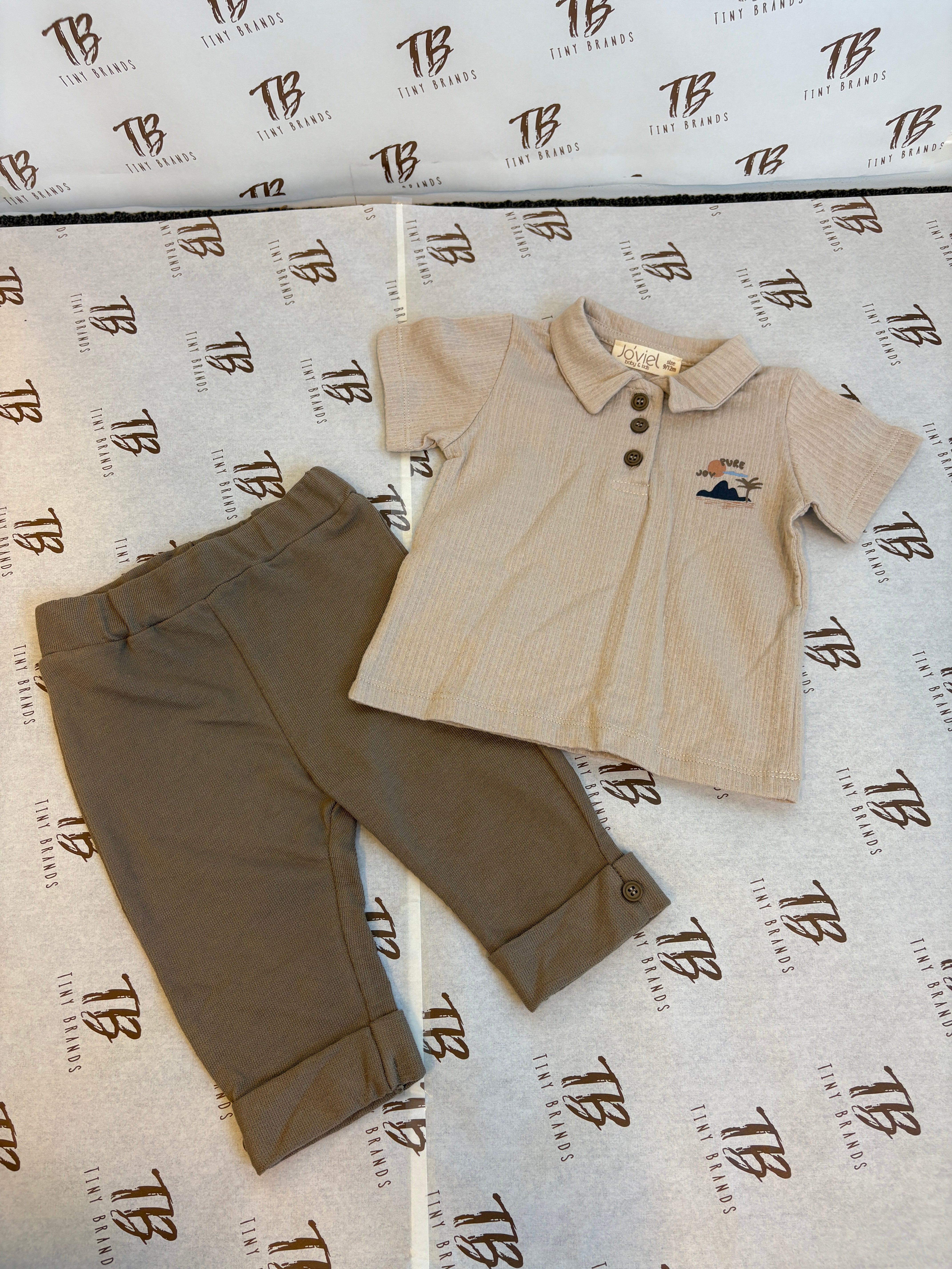 Zomersetje broek en polo shirtje