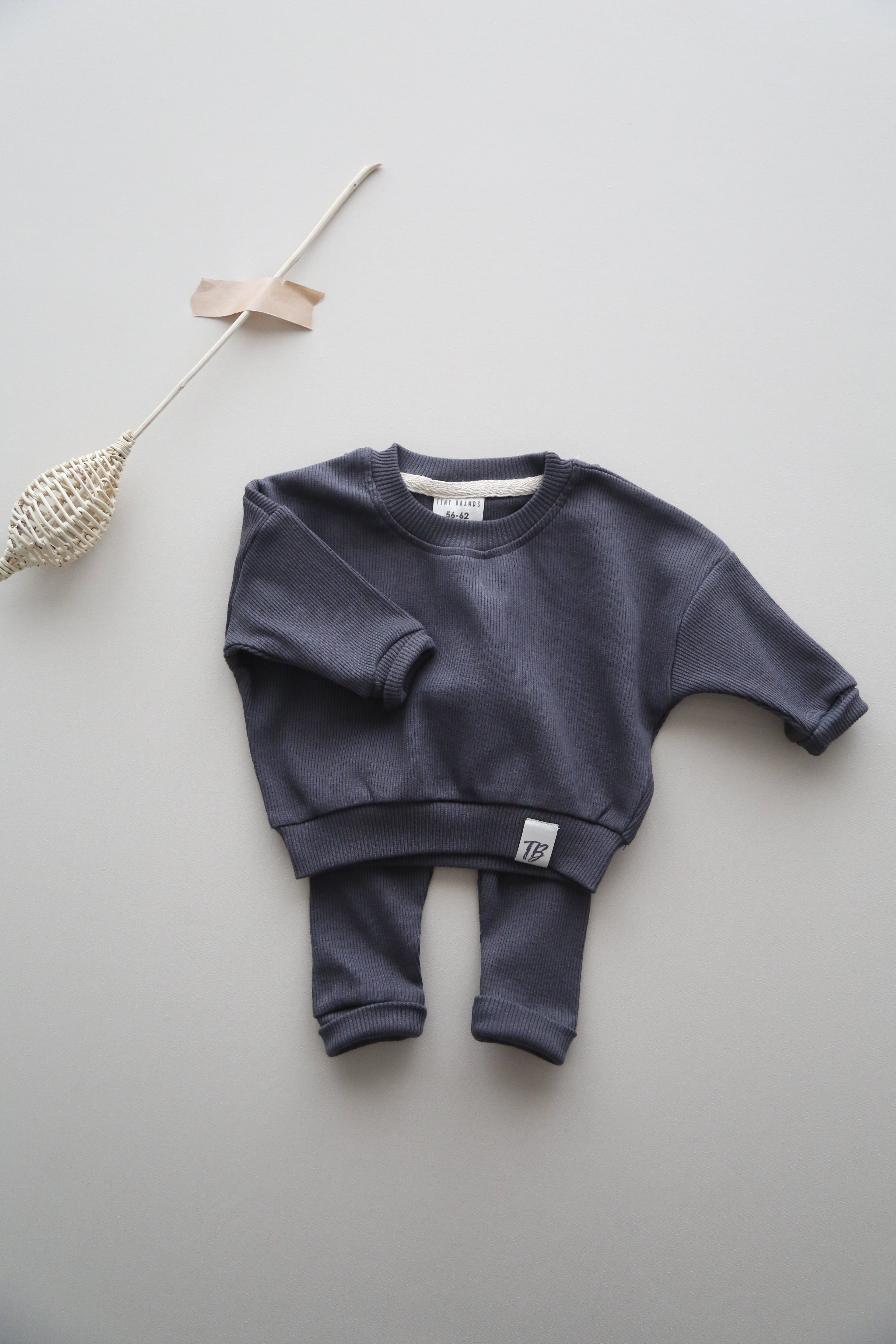 Cozy Antraciet set
