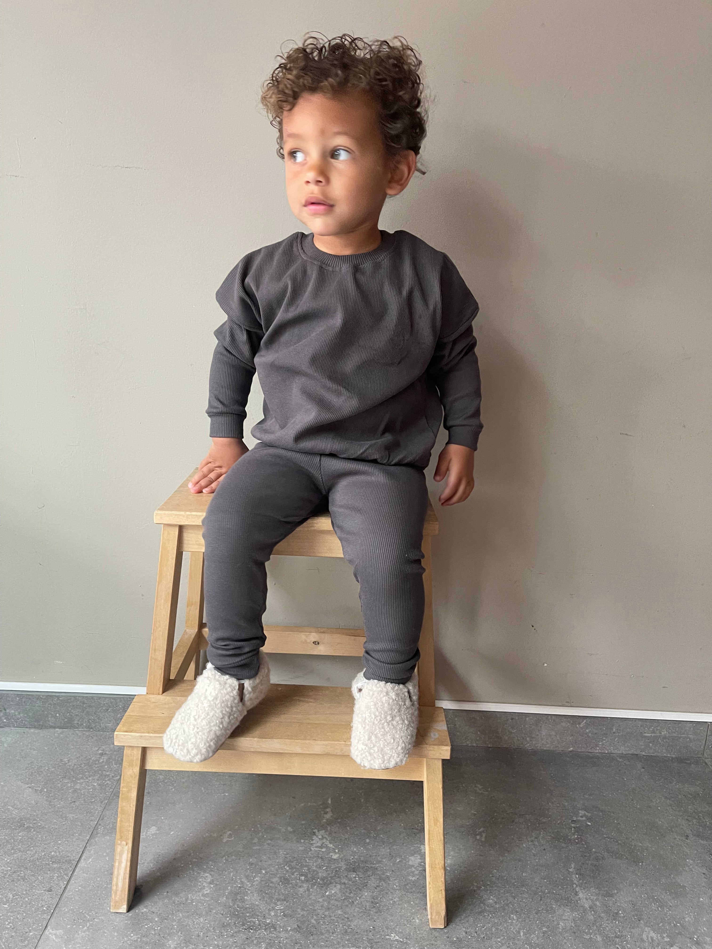 Cozy Antraciet set