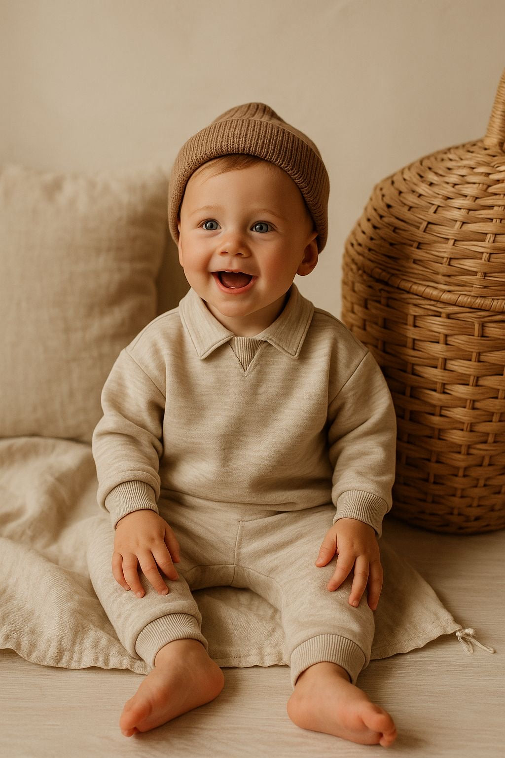 Jogger pakje met kraag