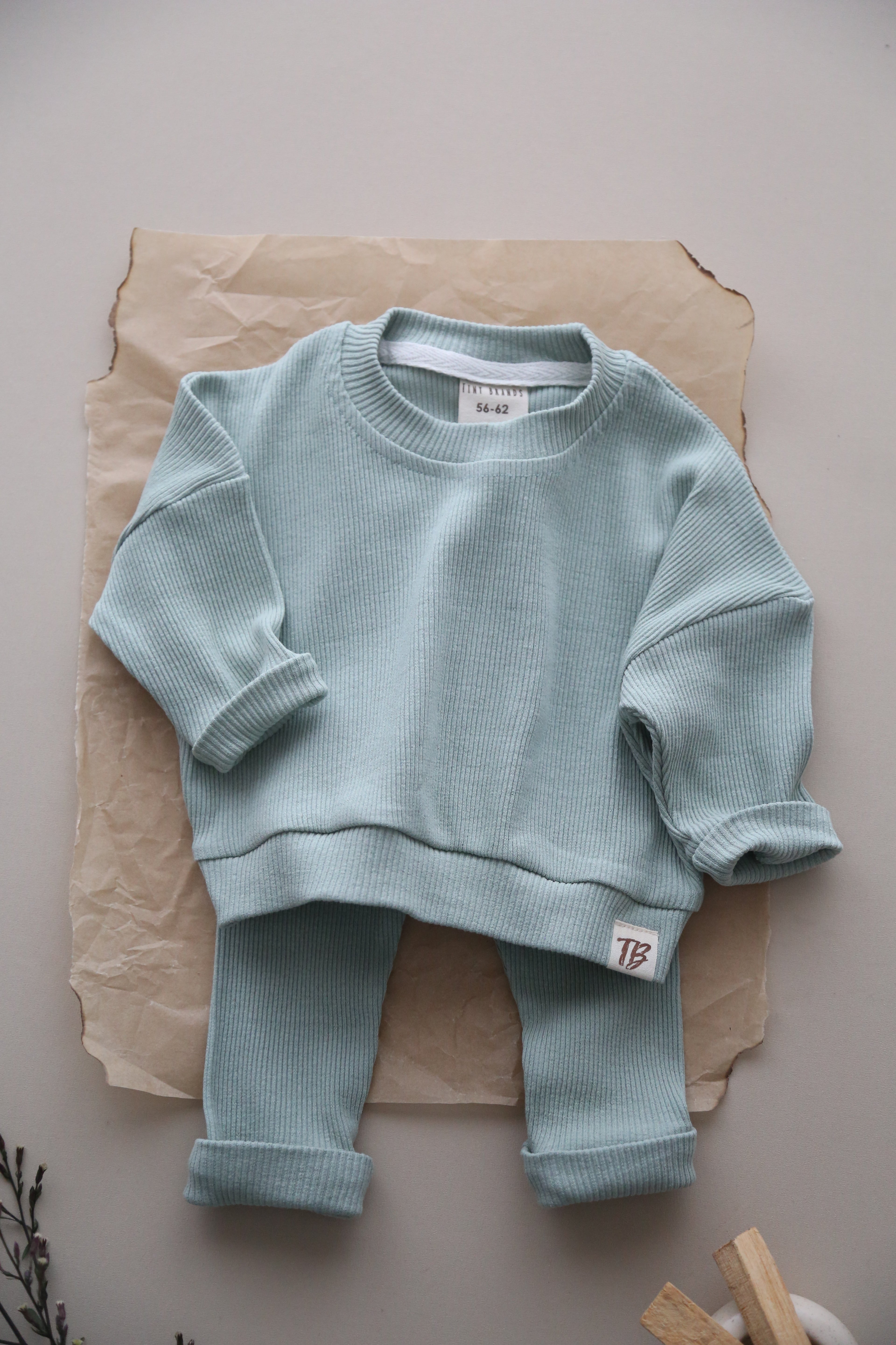 Cozy Light mint set