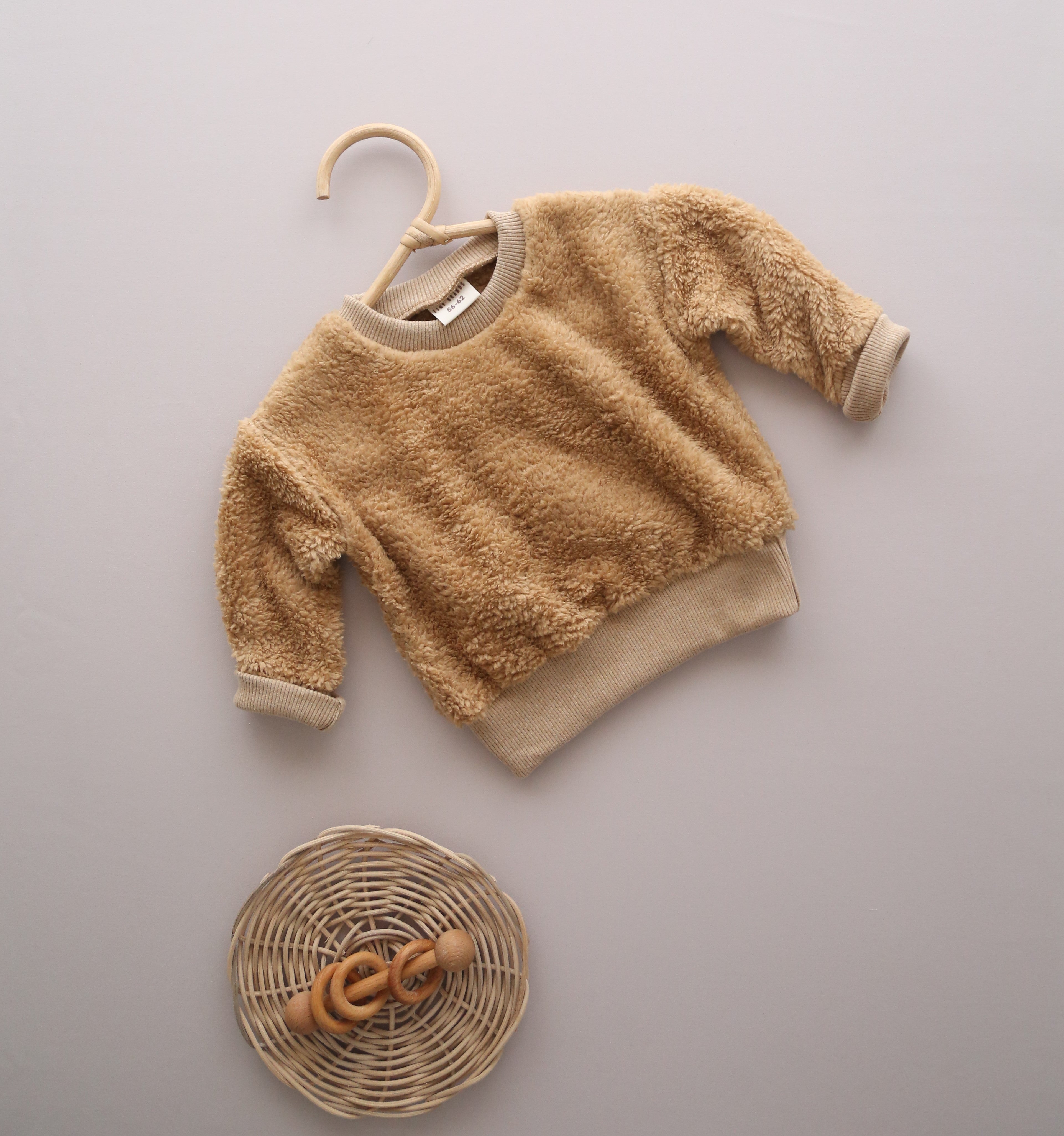 Teddy Sweater Camel