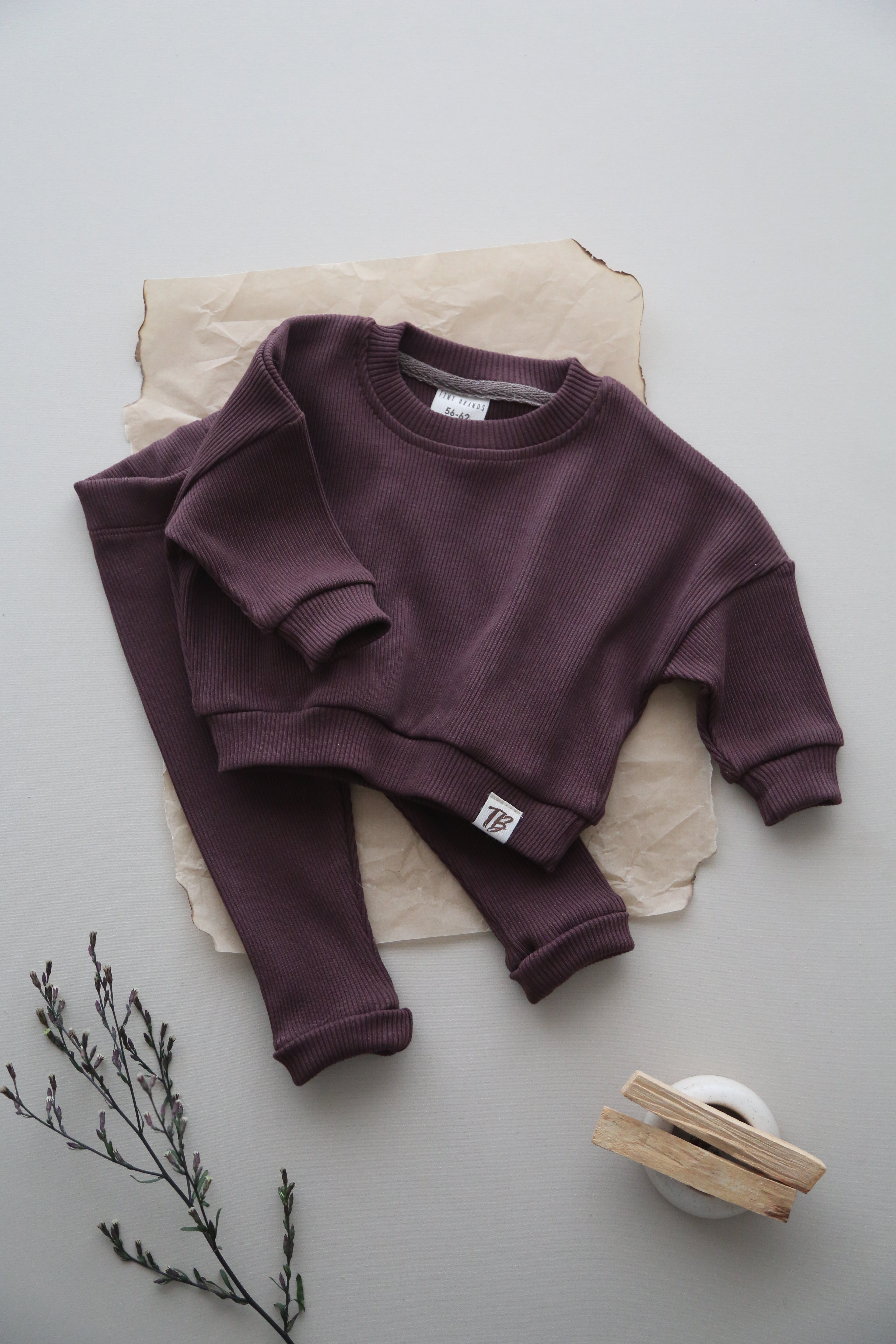 Cozy Chocolate Brown set