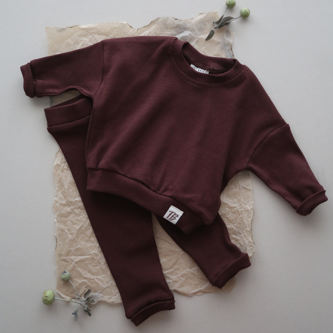 Cozy Bordeaux 2 pcs