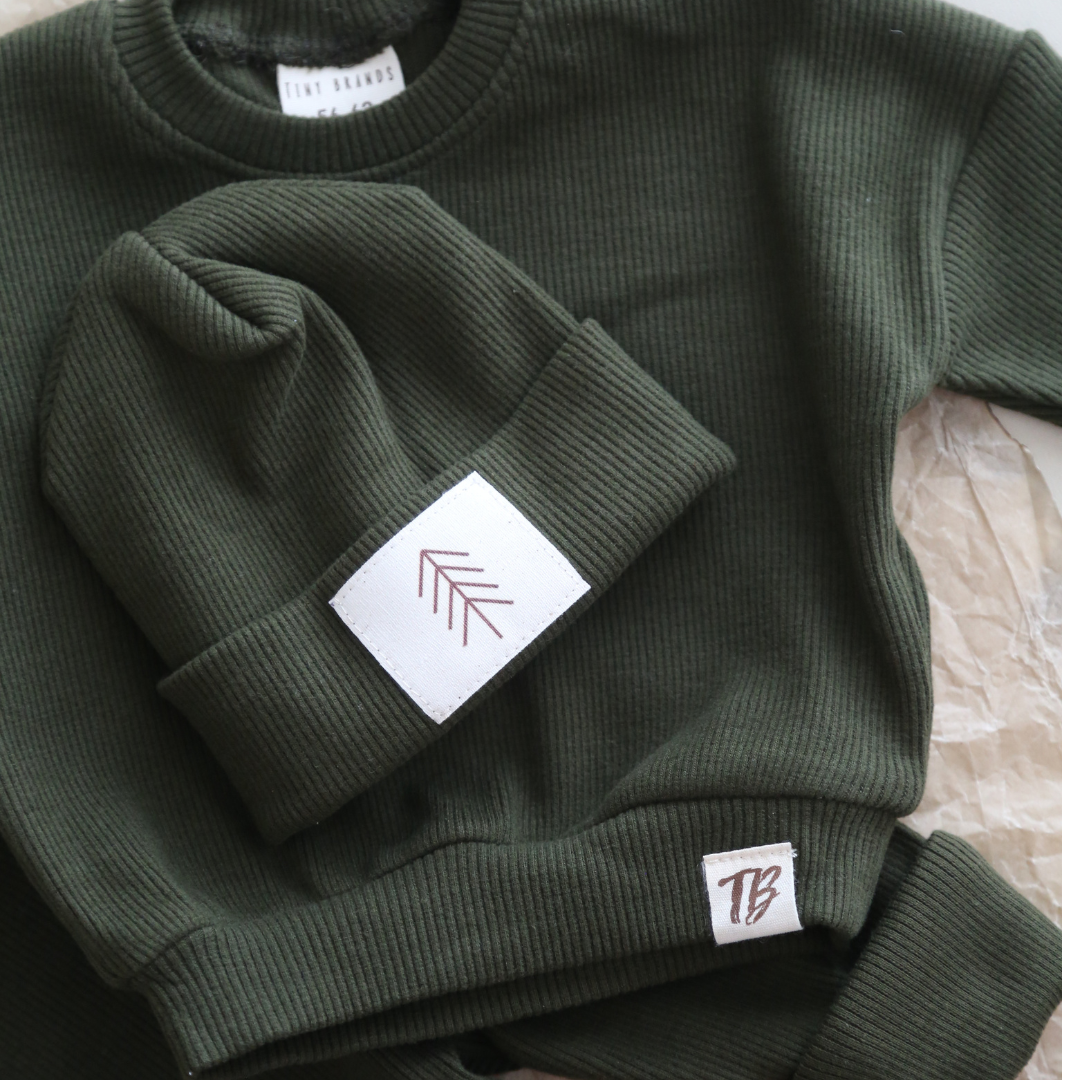 Cozy Dark Green 3 pcs